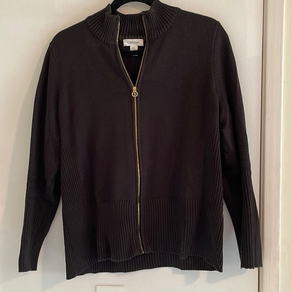 Calvin Klein zip up sweater - Picture 1 of 6